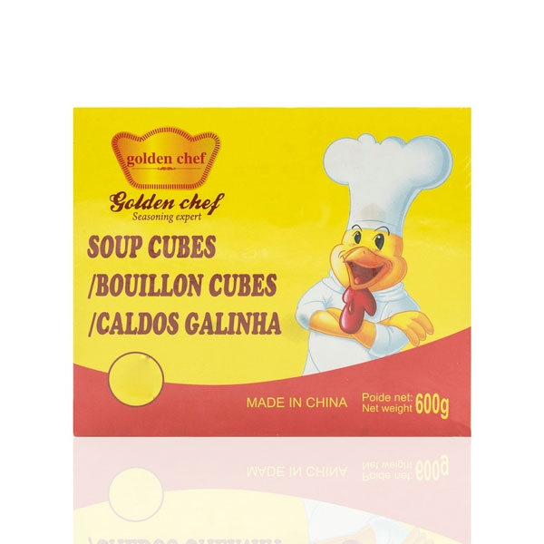 Chicken flavored soup cubes